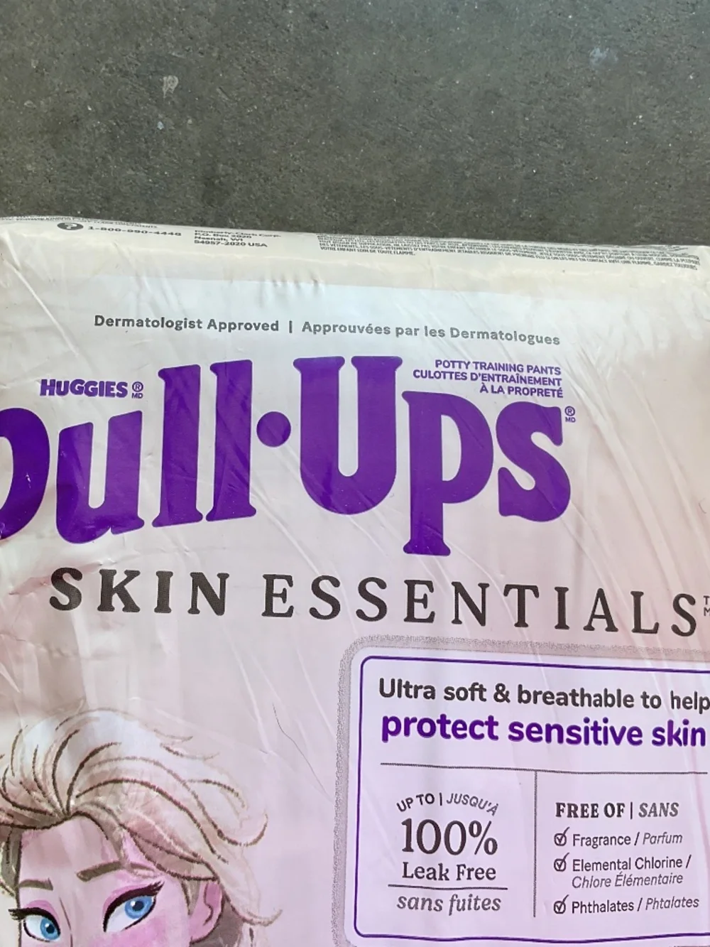 HUGGIES PULL UPS SENSITIVE SKIN SKIN ESSENTIALS 33 count SZ 4t-5t